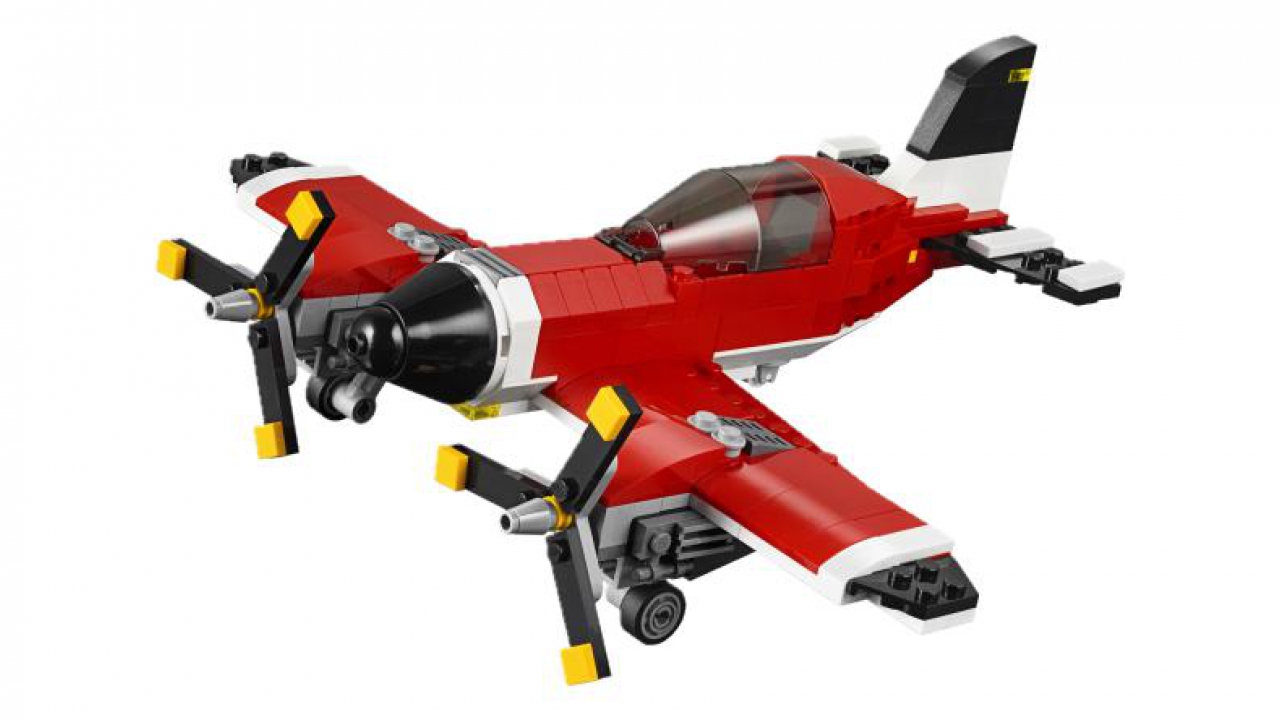 Propeller Flugzeug Lego Creator Kidsahoich