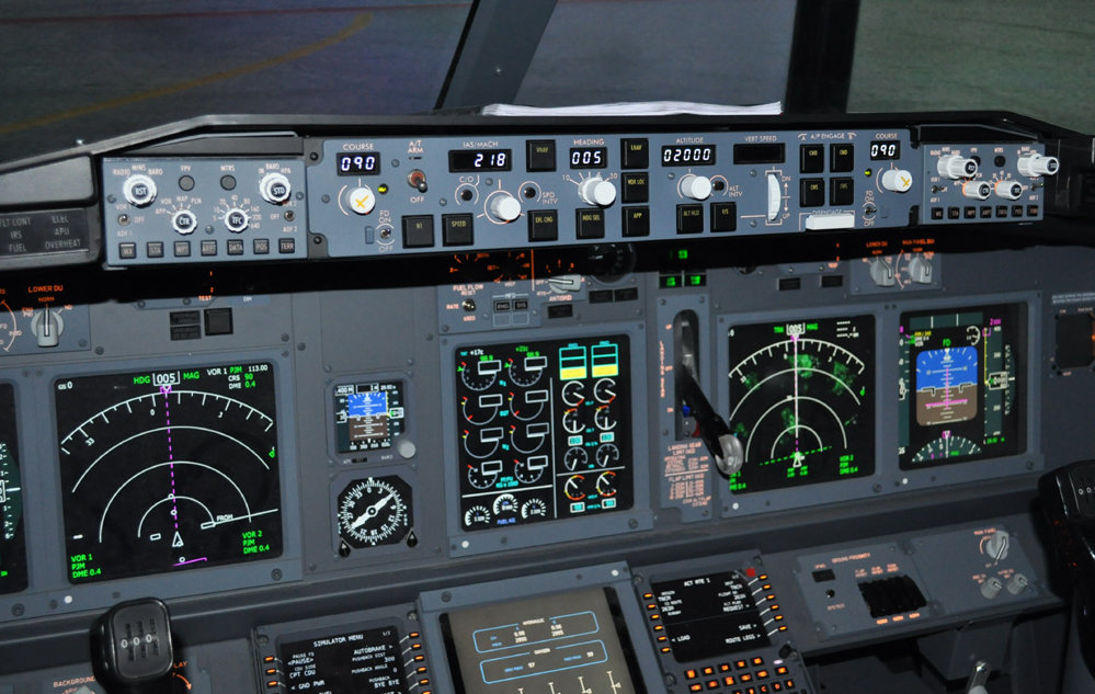 Flugsimulator 30 Min Airbus A320 Cockpit Geschenkparadies Ch