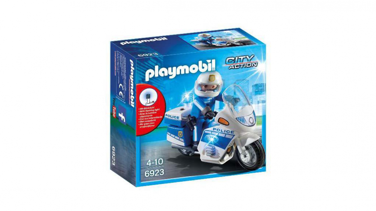 Police-Motorrad, Playmobil® City-Life - 6923 | Kidsahoi.ch