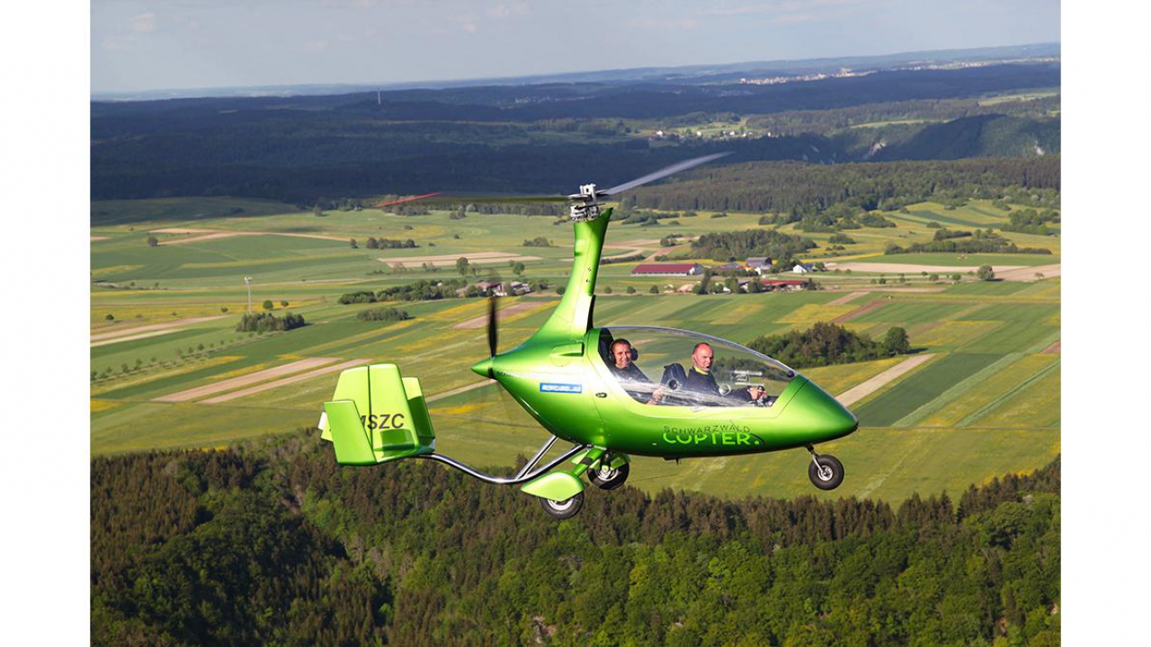 Gyrocopter FormationsEvent, Dans un giravion ultralége... Cadeaux24