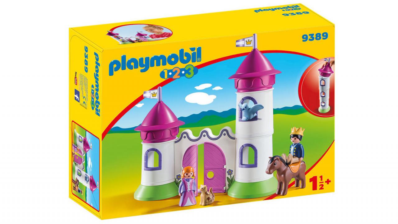 Château de princesse avec tours empilables Château de princesse avec tours empilables