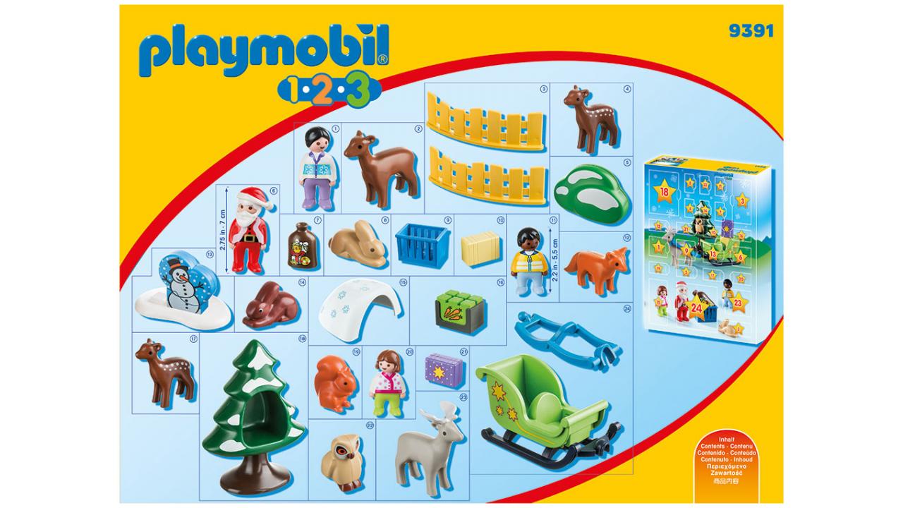 Adventskalender Waldweihnachten 123, Playmobil® Playm... Kidsahoi.ch