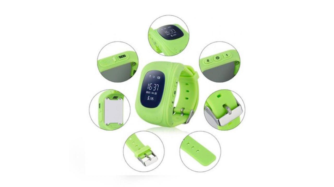 GPS Tracker grün, für Kinder Kidsahoi.ch