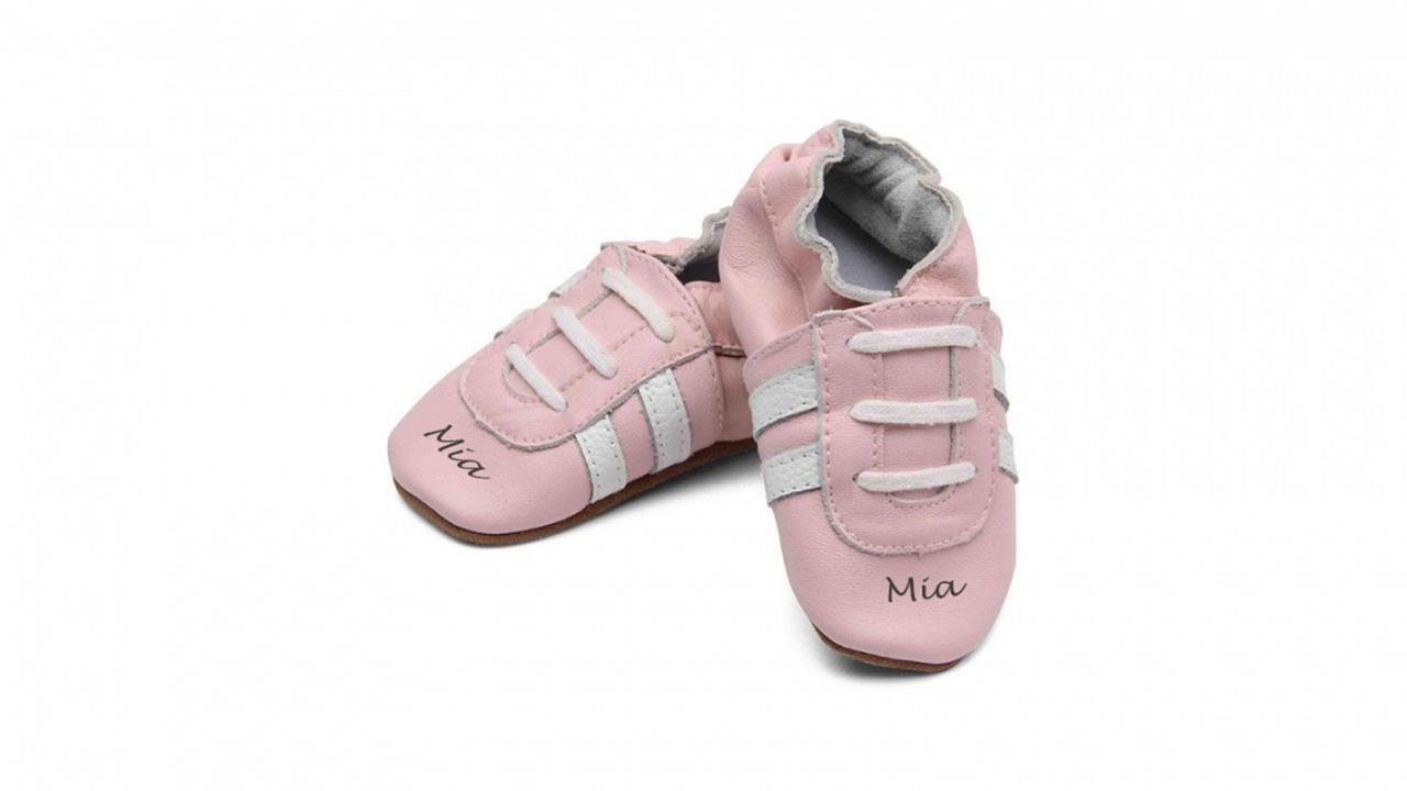 Chaussures Bébé GravureSneaker Pink18 ch Avec 24Youpikids SGqUzMVp