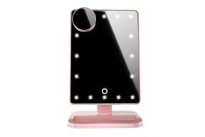 Miroir make-up LED, Avec enceinte