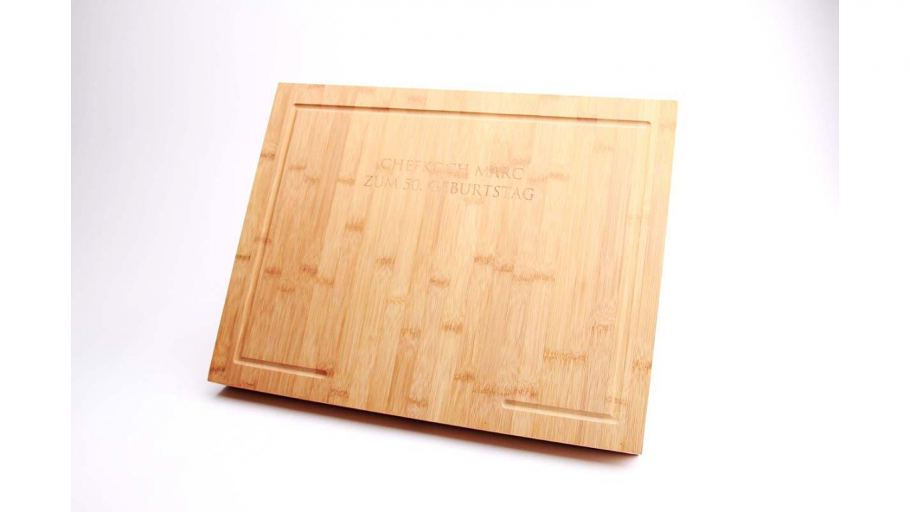 Küchenbrett aus Bambus