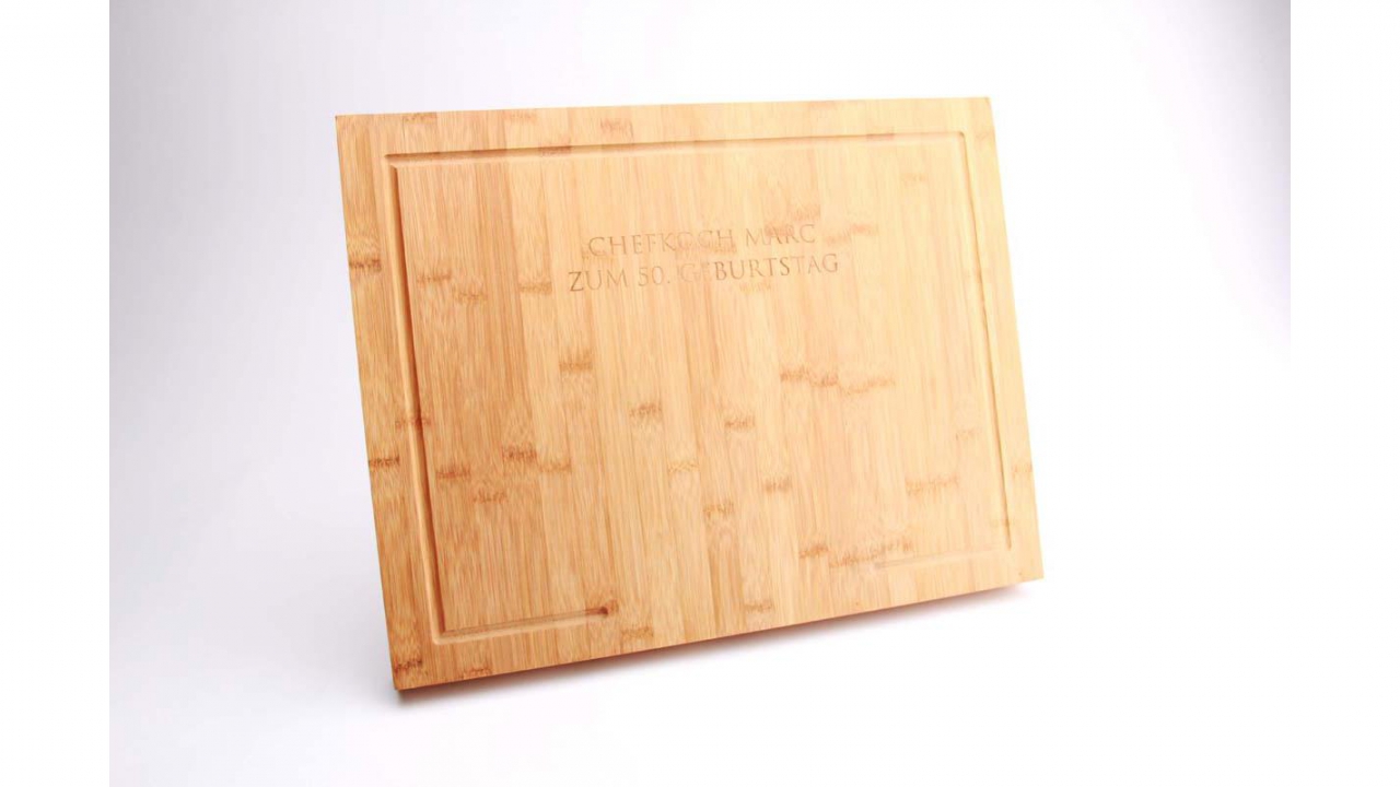 Küchenbrett aus Bambus