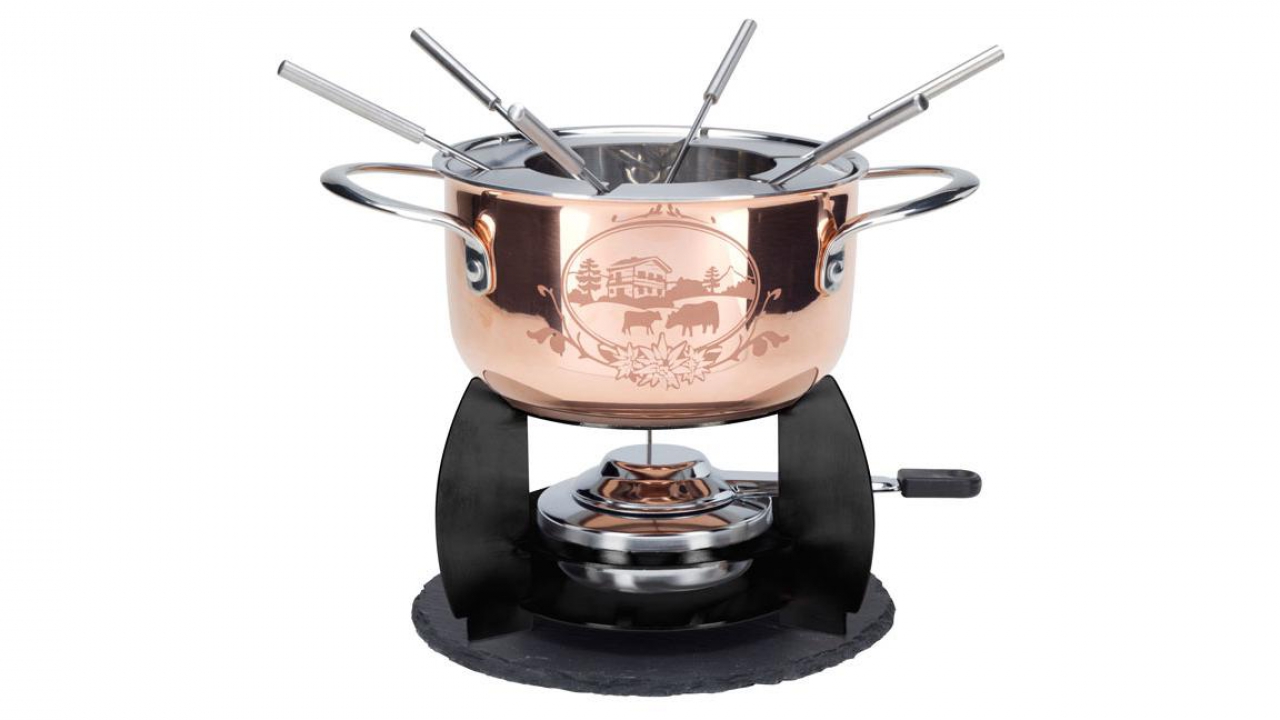 Set à fondue chinoise, en cuivre Cadeaux24