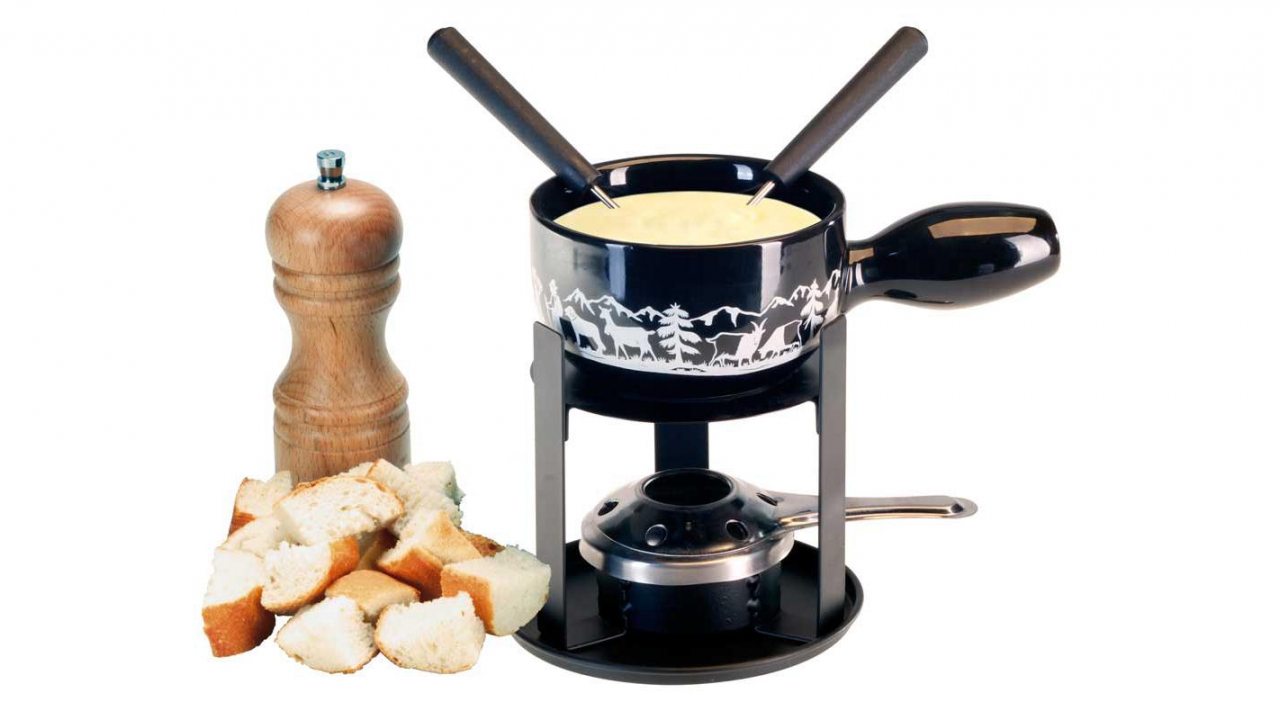 Mini set de fondue au fromage, Découpage Cadeaux24