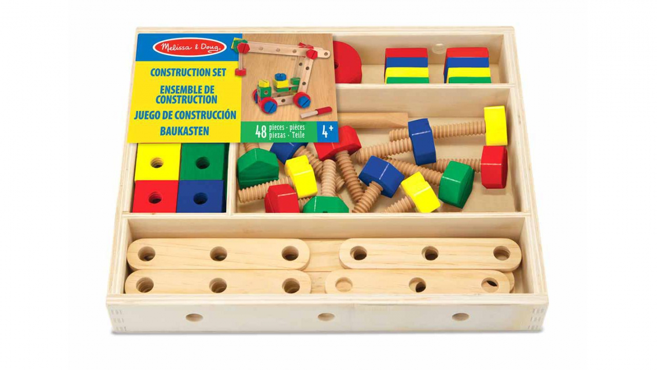 Kit de construction, 48 parties en bois youpikids.ch