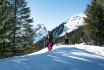 Passeggiata con racchette - sulla neve presso la Jungfrau 2