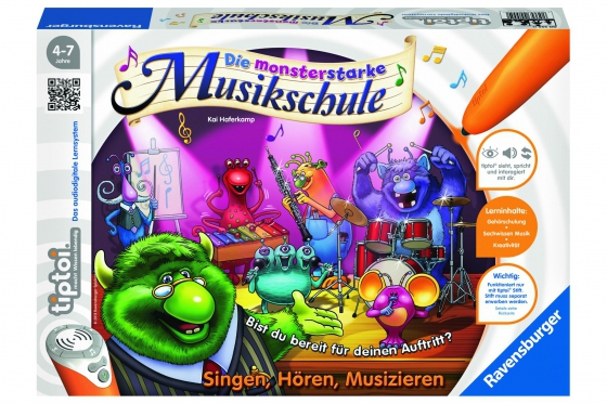Monsterstarke Musikschule - tiptoi von Ravensburger  