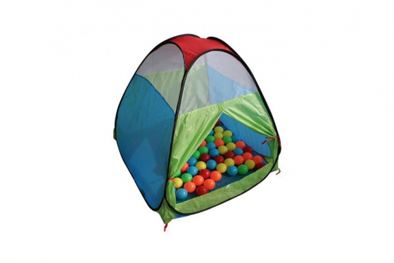 Spielzelt - mit 100 Bällen  