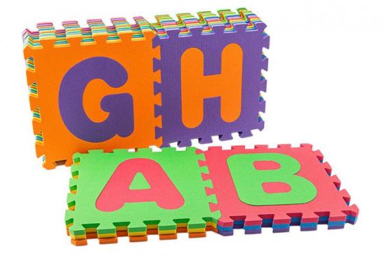 Puzzlematte - Alphabet  