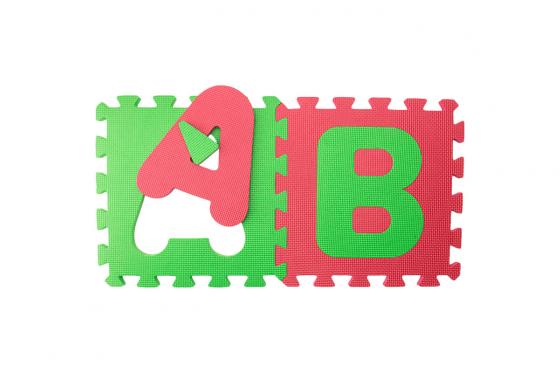 Puzzlematte - Alphabet 1 