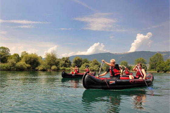 Schlauchkanadier Fahrt - von Nidau nach Büren  2 