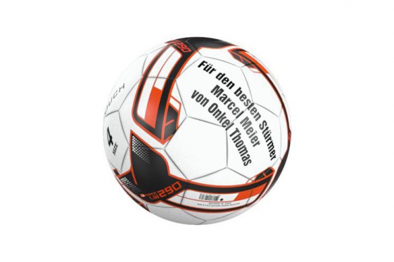 Ballon de foot pour enfant - À personnaliser avec un texte  