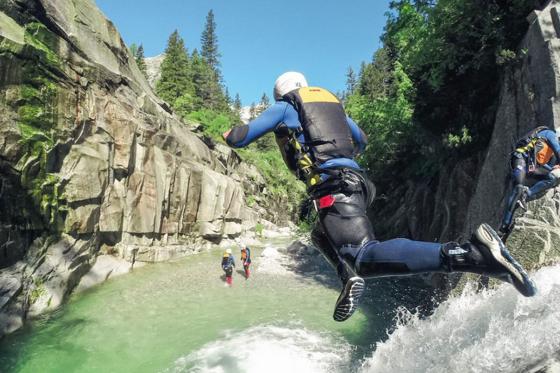 Canyoning Geschenk - Canyoning Grimsel  