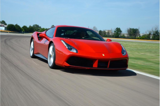 Ferrari 488 GTB - 3 Runden auf der Rennstrecke 1 