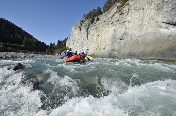 River Rafting - Halbtagestour Vorderrhein 5 