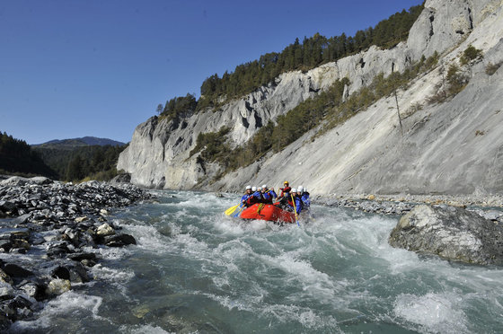 River Rafting - Halbtagestour Vorderrhein 6 