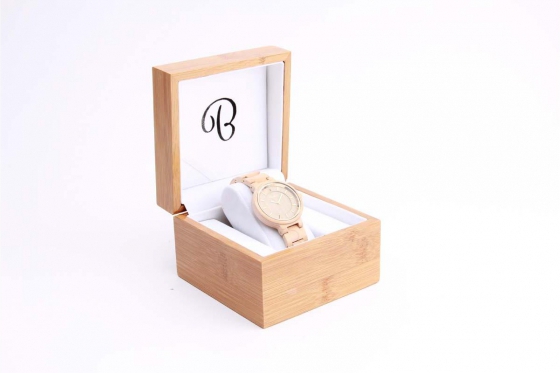 Bambuu Holzuhr - Ahorn Elegance 1 