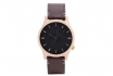 Montre en bois Bambuu - The Maple leather 