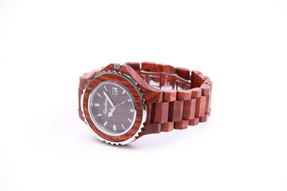 Bambuu Holzuhr - Sandel dive 2 