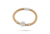 Lederarmband Estate  - mit Kristallen 