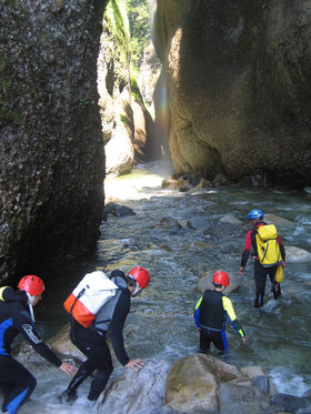 Schluchtwanderung - Räbloch 1 