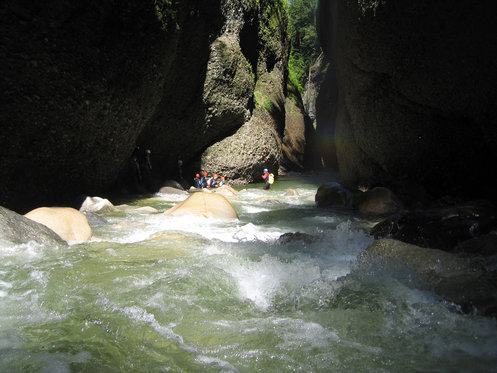 Schluchtwanderung - Räbloch 2 