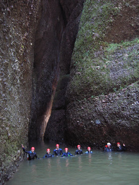 Schluchtwanderung - Räbloch 3 