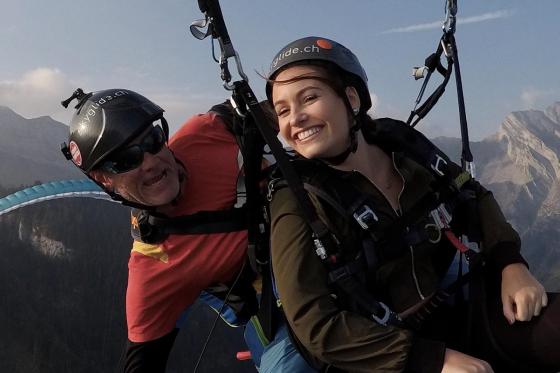 Vol en parapente -  au-dessus du lac des Quatre-Cantons 8  Vol en parapente -  au-dessus du lac des Quatre-Cantons 8