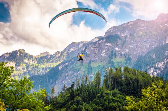 Heidiland Gleitschirmfliegen  - 1 Flug für 1 Person  
