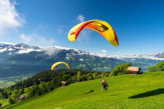 Volo a 2 a Interlaken - Parapendio in regalo  