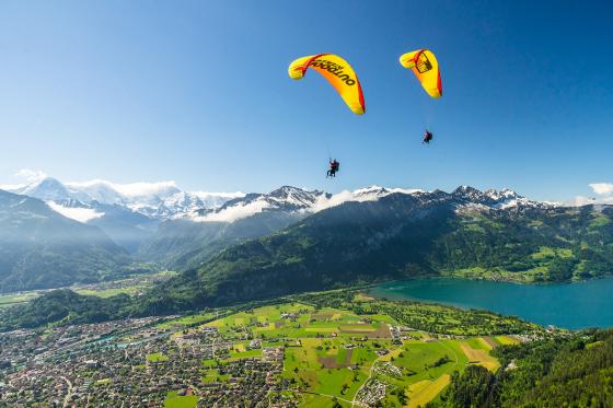 Volo a 2 a Interlaken - Parapendio in regalo 1 