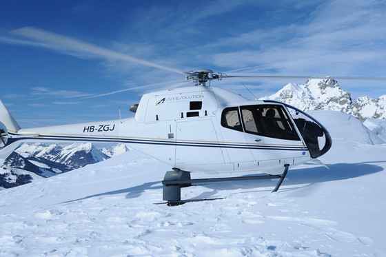 Tessin Helikopterflug - mit Gletscherlandung und Apero | 2 Personen  