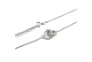 Silber Halskette - mit Zirkonia-Anhänger 1