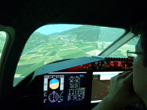 Simulateur de vol - dans un jet privé 1 