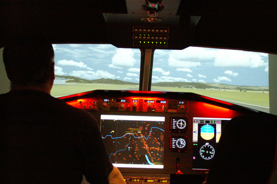Simulateur de vol - dans un jet privé 3 
