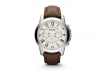 Montre Homme Fossil - Grant Cuir Brun 