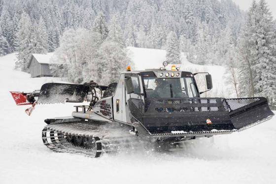 Copilot im Pistenfahrzeug - Geschenkidee auf dem Brunni  