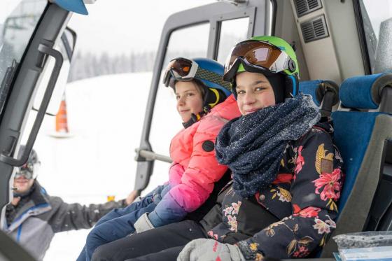 Copilot im Pistenfahrzeug - Geschenkidee auf dem Brunni 3 