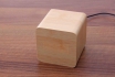 Wooden LED Wecker  - The Karma bambus 2