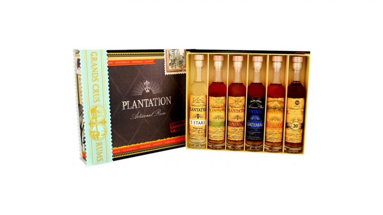 Plantation Rum Cigar Box 6 Flaschen