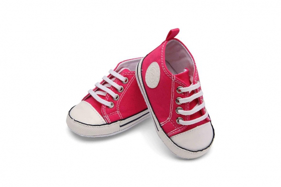 Babyfinken Chuck pink - 0-6 Monate  