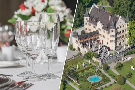 5-Gang Schlossmenü - für 2 im Restaurant Schloss Seeburg  