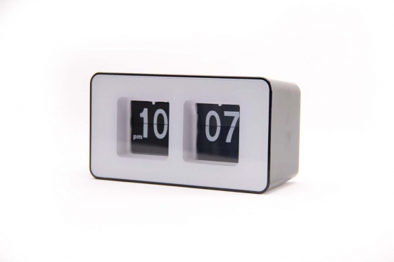 Horloge Flip Flap - noir  