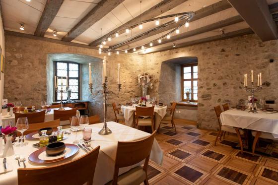 Candle Light Dinner - im Restaurant - Hotel de charme Römerhof 5 