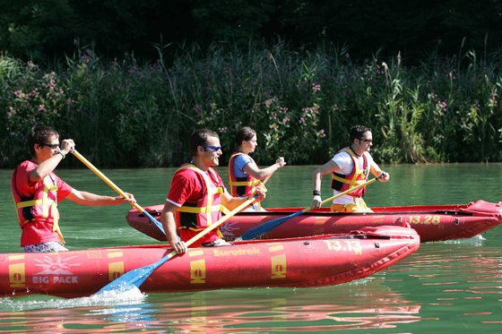 Kanu Tour - auf Rhein, Reuss oder Thur 2 